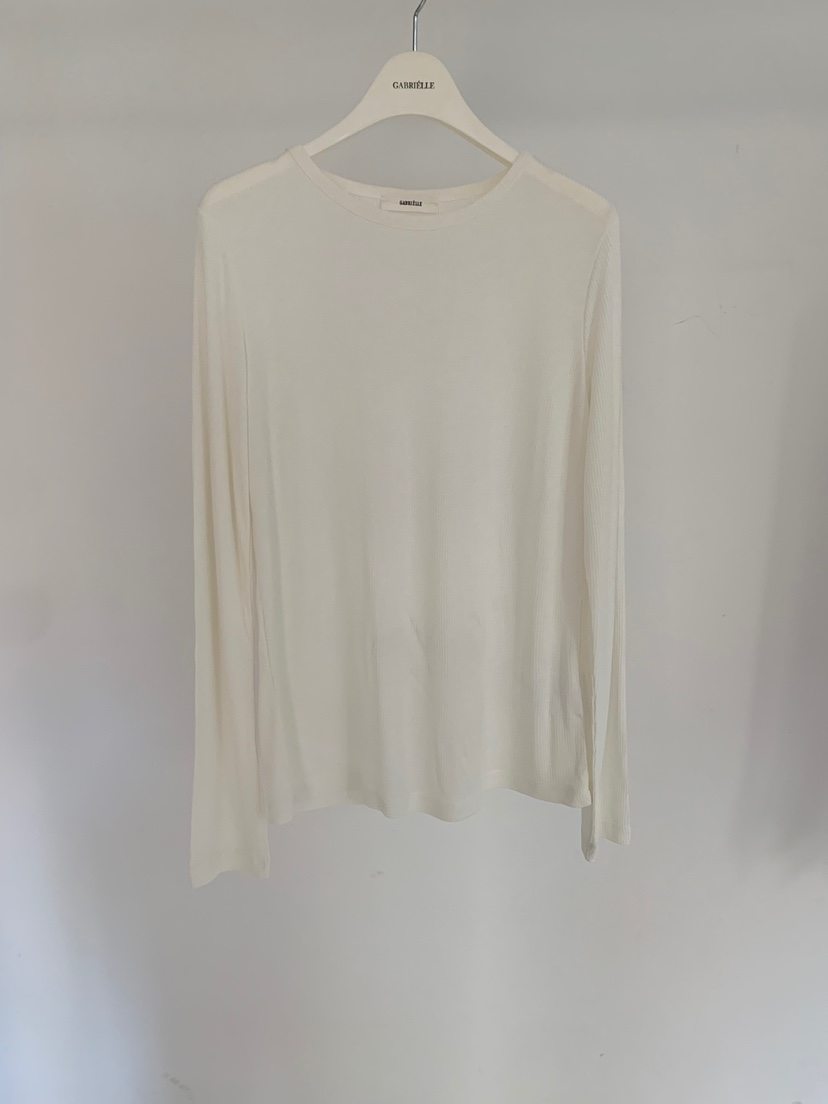GABRIELLE韓國㊣直郵東大門代購女裝新品熱賣時尚25春夏長袖T恤GABRIELLE長袖T恤圖色3