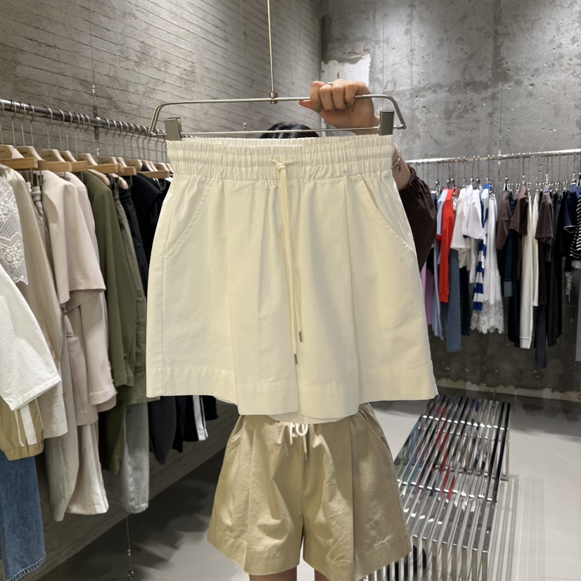 JUNI韓國㊣直郵東大門代購女裝新品休閑時尚人氣熱賣25春夏短褲my juni短褲