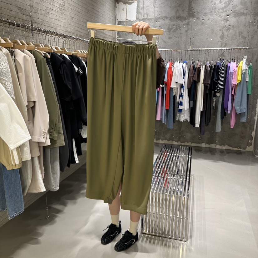 JUNI韓國直郵㊣女裝新款25春夏人氣推薦時尚熱賣休閑休閑褲my juni休閑褲圖色2