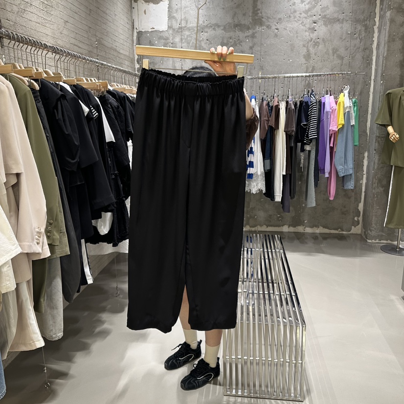 JUNI韓國直郵㊣女裝新款25春夏人氣推薦時尚熱賣休閑休閑褲my juni休閑褲圖色3