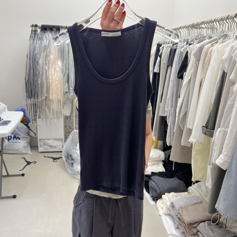 PADO直郵韓國代購㊣女裝新品推薦人氣25春夏休閑熱賣吊帶背心PADO吊帶/背心圖色4