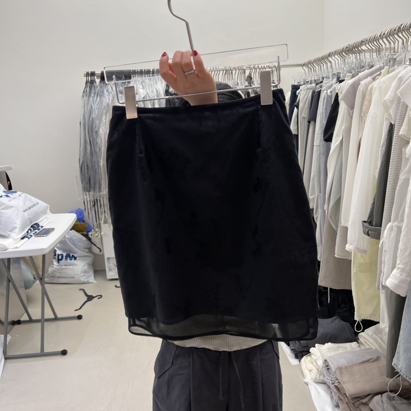PADO韓國直郵㊣東大門實拍女裝新品時尚人氣推薦熱賣休閑短裙PADO短裙圖色2