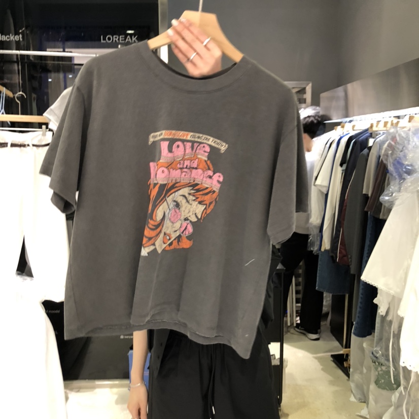 BANY ANCO直郵韓國代購㊣女裝新款人氣熱賣推薦25春夏時尚T恤BANY ANCOT恤圖色3
