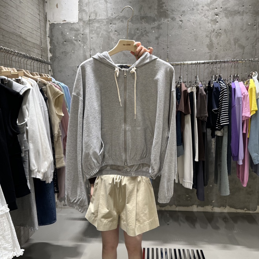 JUNI韓國直郵㊣東大門實拍女裝新品推薦25春夏時尚休閑衛衣my juni衛衣