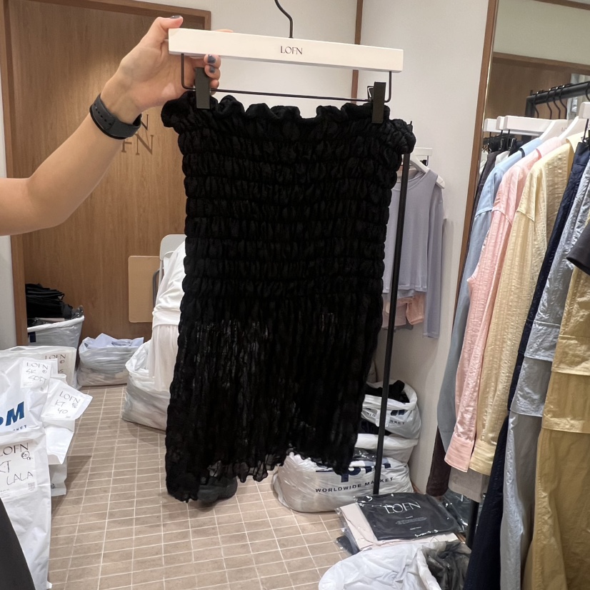 LOFN直郵韓國代購㊣女裝新款人氣25春夏熱賣時尚推薦連衣裙LOFN連衣裙圖色3