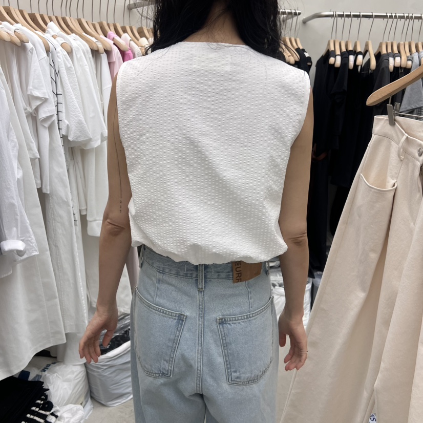 MURR直郵韓國代購㊣女裝新款時尚25春夏熱賣推薦休閑人氣馬甲MURR馬甲