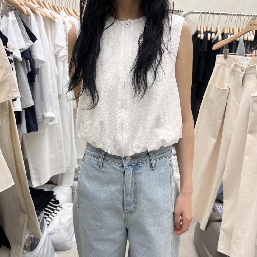 MURR直郵韓國代購㊣女裝新款時尚25春夏熱賣推薦休閑人氣馬甲MURR馬甲圖色2