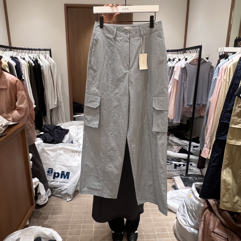 LOFN韓國直郵㊣東大門實拍女裝新款推薦熱賣25春夏人氣休閑褲LOFN休閑褲圖色2
