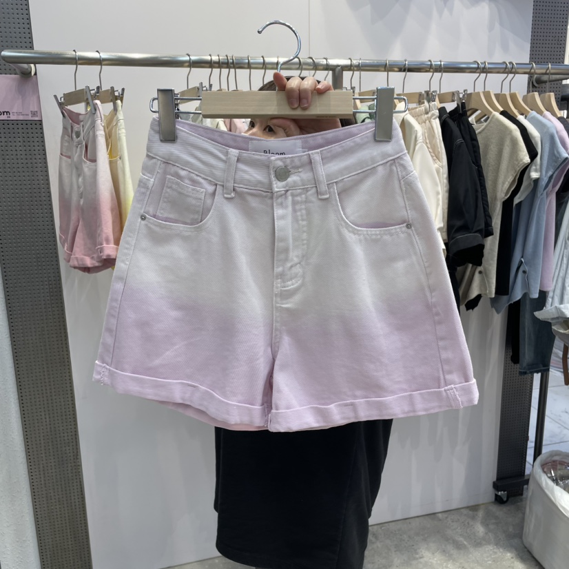 BLOOM韓國㊣直郵東大門代購女裝新品25春夏休閑人氣時尚短褲BLOOM-Q短褲圖色2