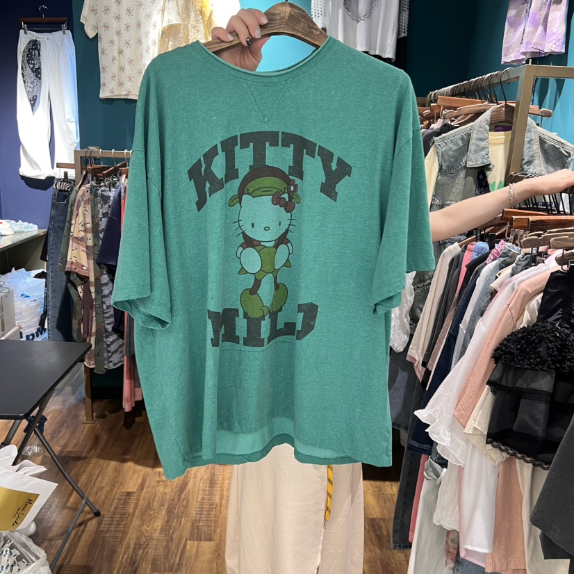 MERCI LINDA韓國直郵㊣女裝新品25春夏熱賣時尚人氣休閑T恤MERCI LINDAT恤圖色3