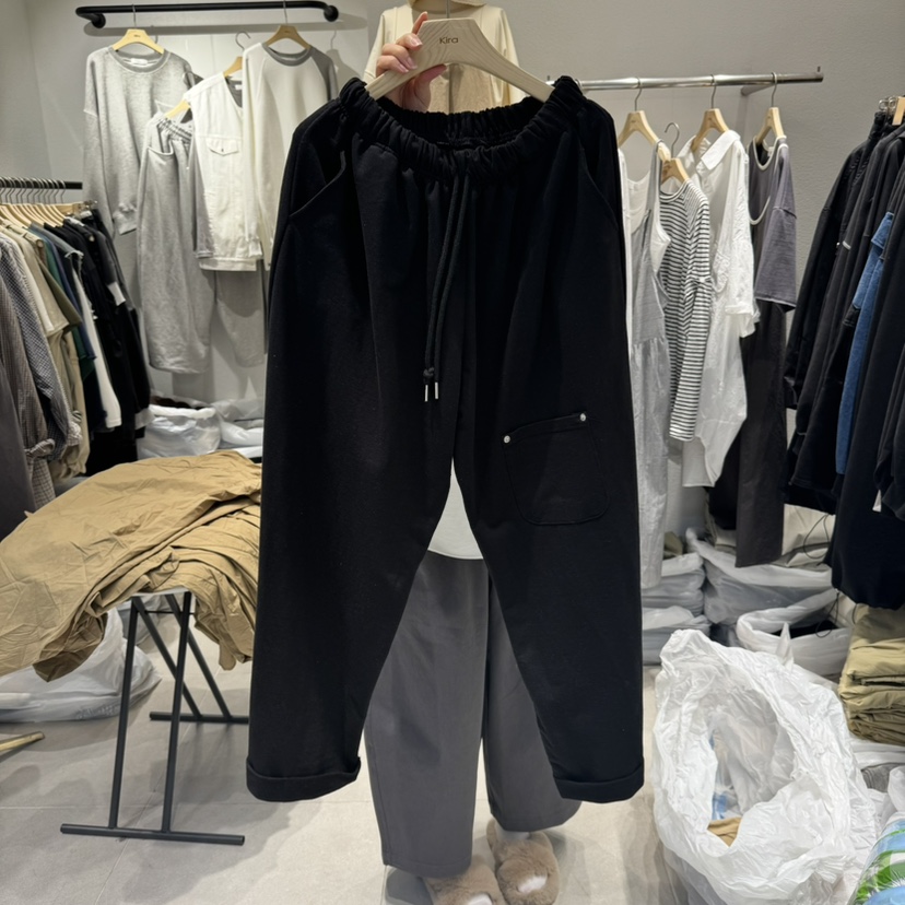 IN KIRA韓國直郵㊣東大門實拍女裝新品休閑25春夏人氣休閑褲IN KIRA休閑褲圖色2