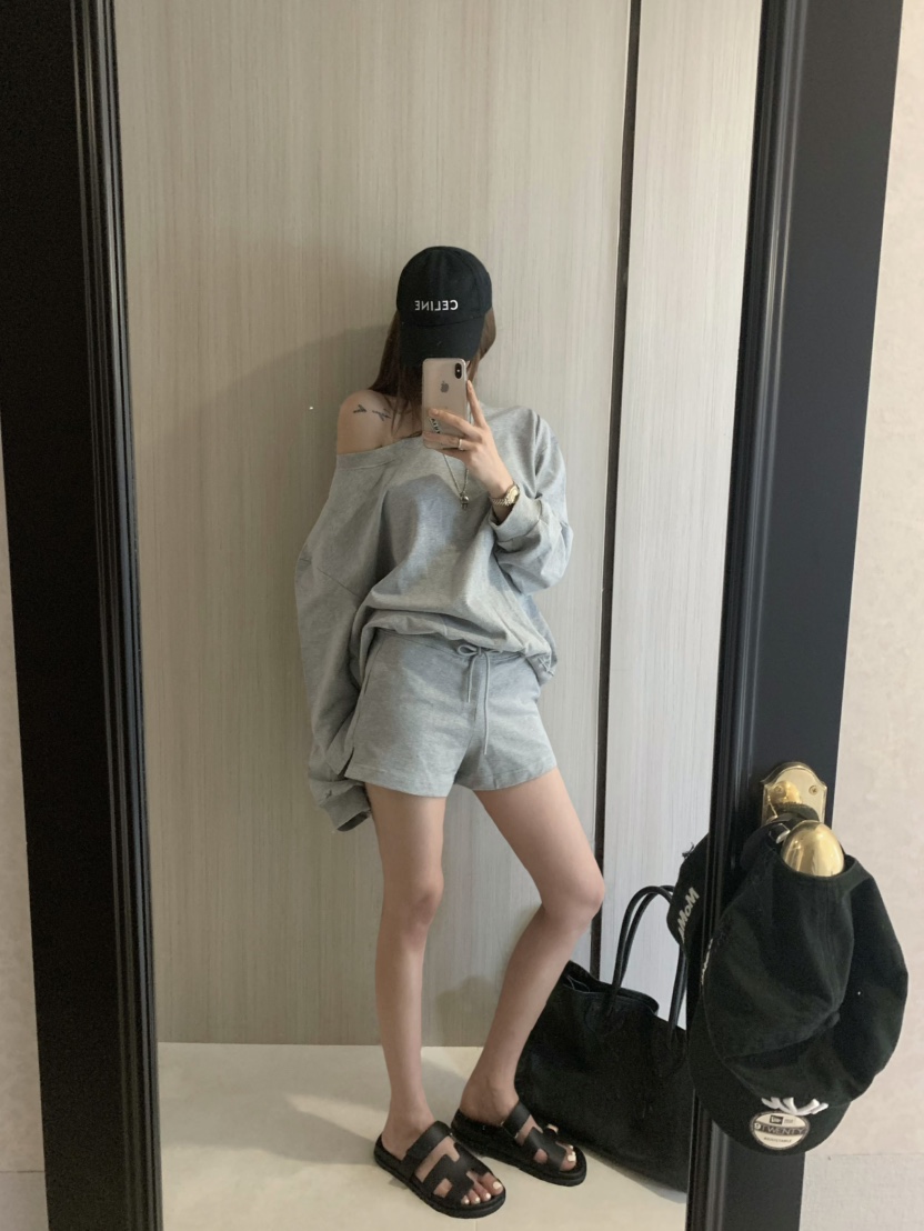 VIRKIN韓國直郵㊣東大門實拍女裝新品休閑25春夏時尚熱賣衛衣VIRKIN衛衣