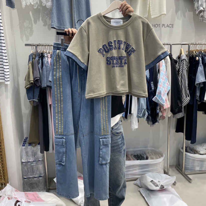 HOT PLACE韓國㊣直郵東大門代購女裝新品休閑推薦套裝套裝HOT PLACE_ISSUE/DREAM GIRIS套裝圖色4