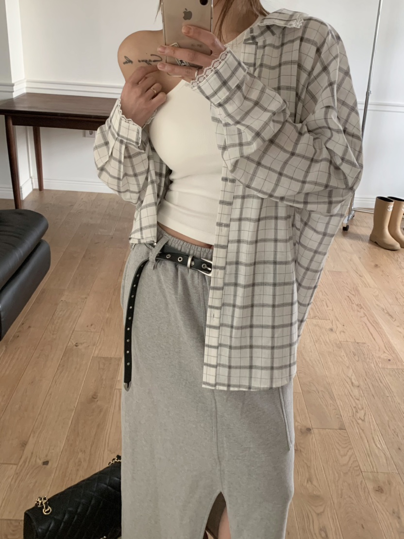 VIRKIN直郵韓國代購㊣女裝新款推薦熱賣時尚人氣半身裙中短裙VIRKIN半身裙/中短裙