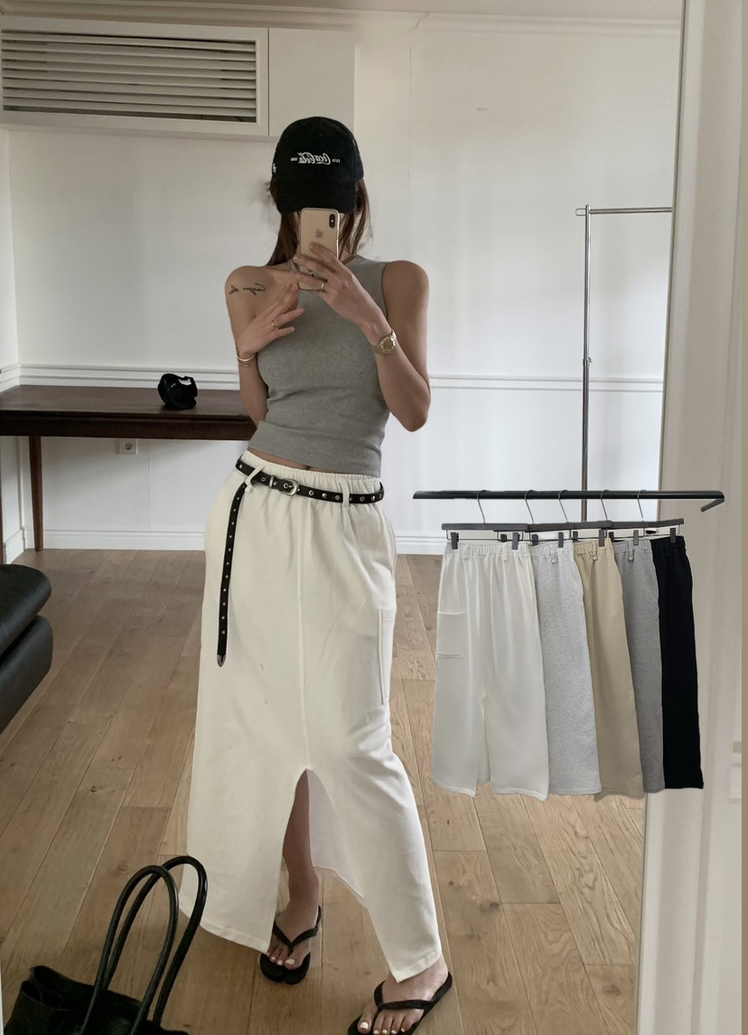 VIRKIN直郵韓國代購㊣女裝新款推薦熱賣時尚人氣半身裙中短裙VIRKIN半身裙/中短裙