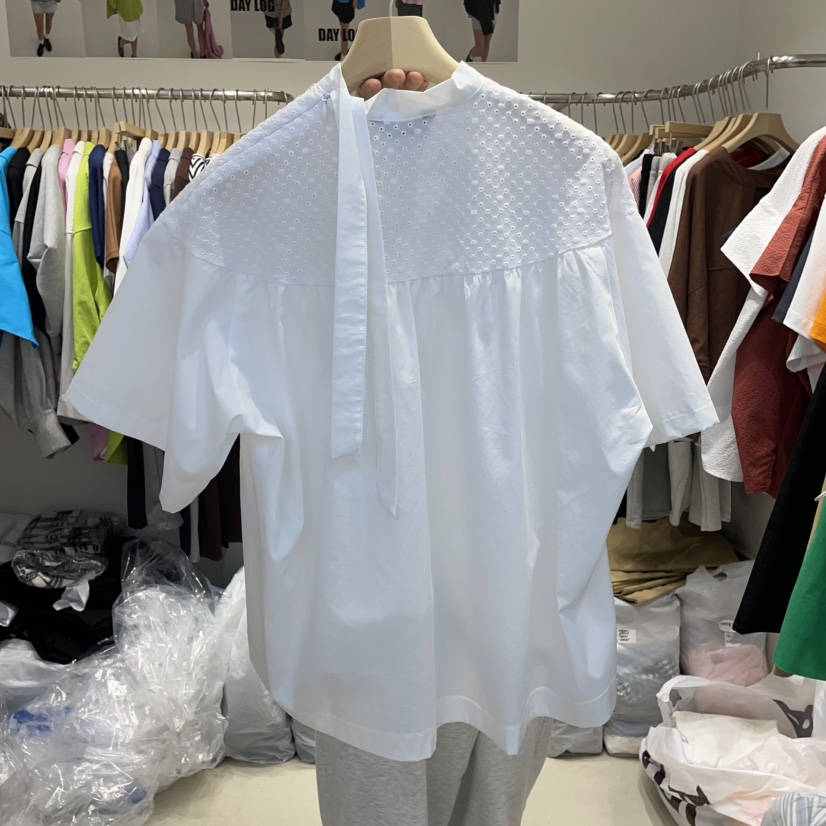 DA YLOG韓國㊣直郵東大門代購女裝新品熱賣推薦襯衫蕾絲衫DA YLOG襯衫/蕾絲衫