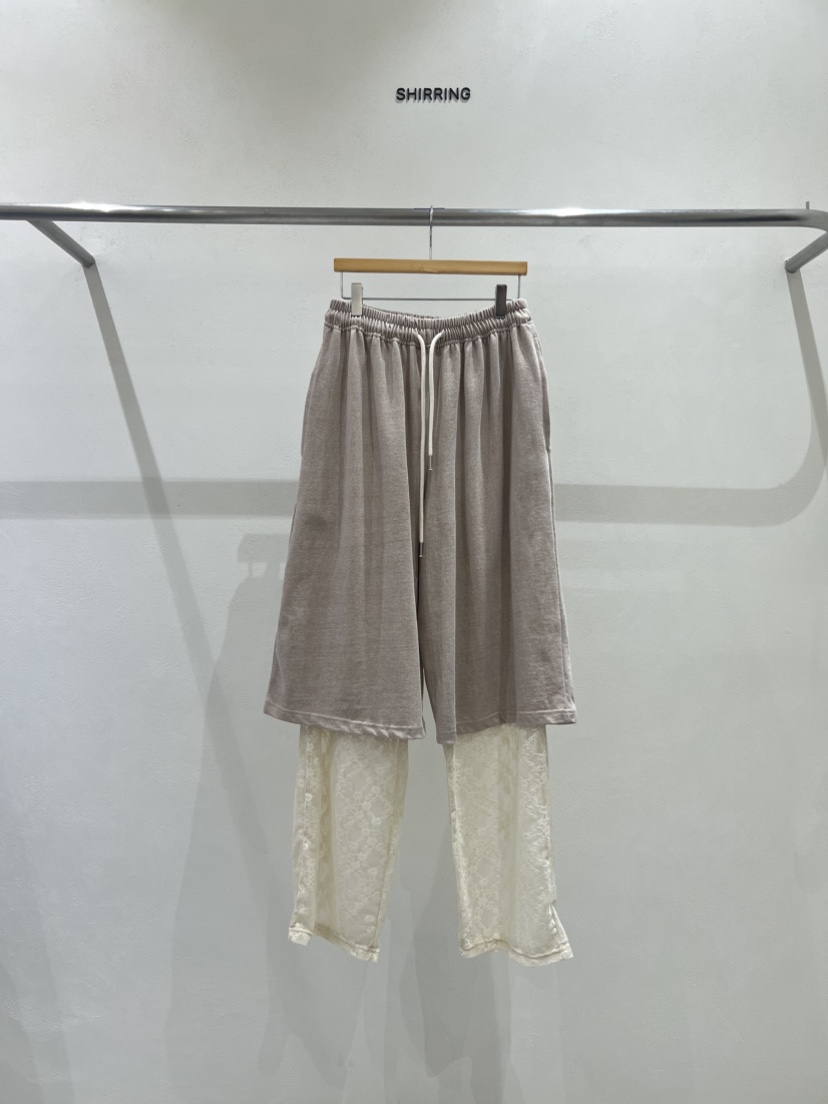 SHIRRING韓國直郵㊣東大門實拍女裝新品熱賣25春夏時尚休閑褲SHIRRING休閑褲