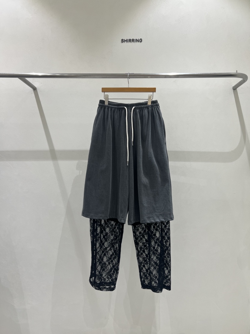 SHIRRING韓國直郵㊣東大門實拍女裝新品熱賣25春夏時尚休閑褲SHIRRING休閑褲圖色3
