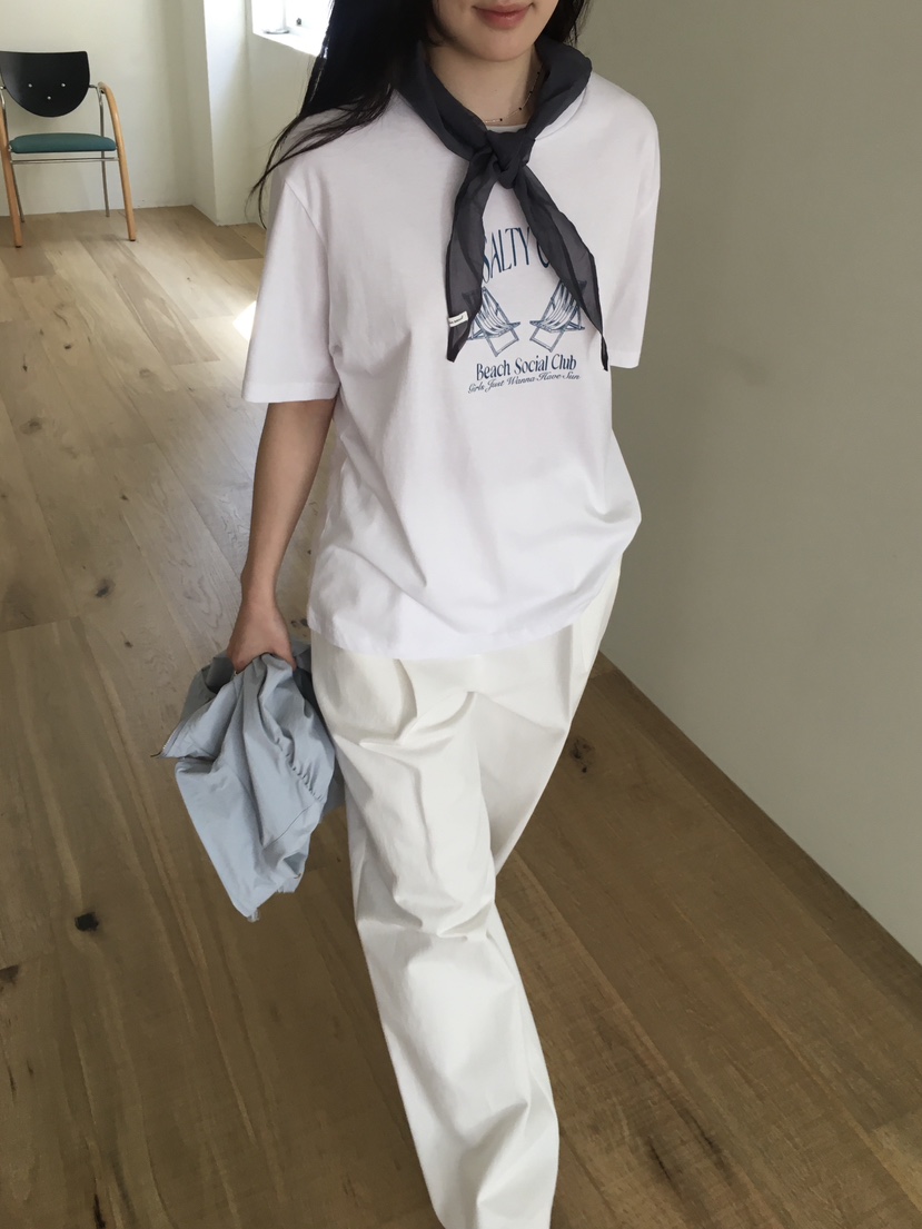 SPREAD韓國直郵㊣女裝新款人氣25春夏時尚休閑推薦熱賣T恤SPREADT恤