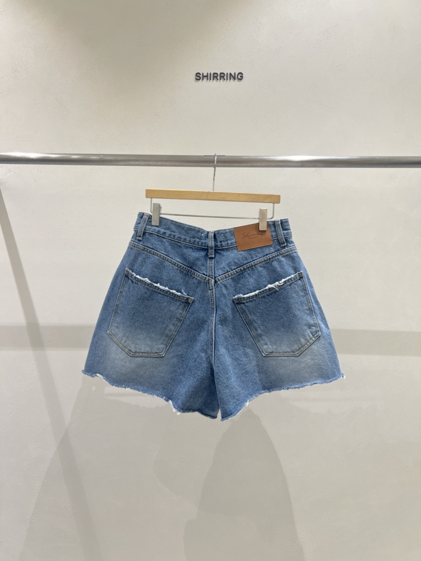 SHIRRING韓國㊣直郵東大門代購女裝新款休閑時尚推薦25春夏短褲SHIRRING短褲
