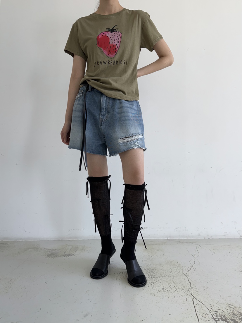 SHIRRING韓國㊣直郵東大門代購女裝新款休閑時尚推薦25春夏短褲SHIRRING短褲