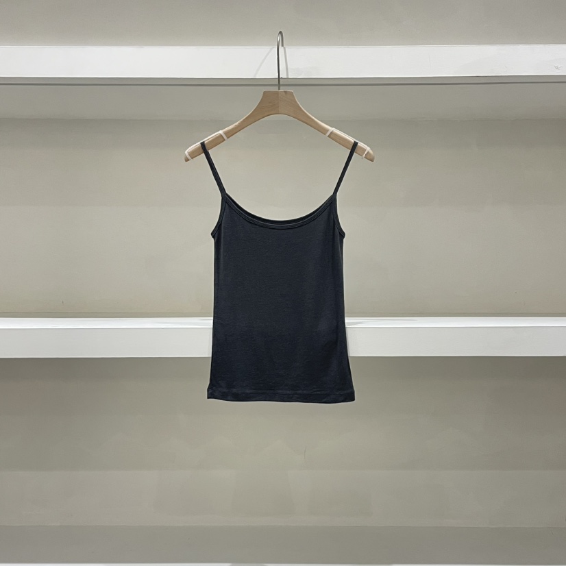 WATER直郵韓國代購㊣女裝新品25春夏時尚推薦人氣吊帶背心天絲WATER/RIVER吊帶/背心圖色3