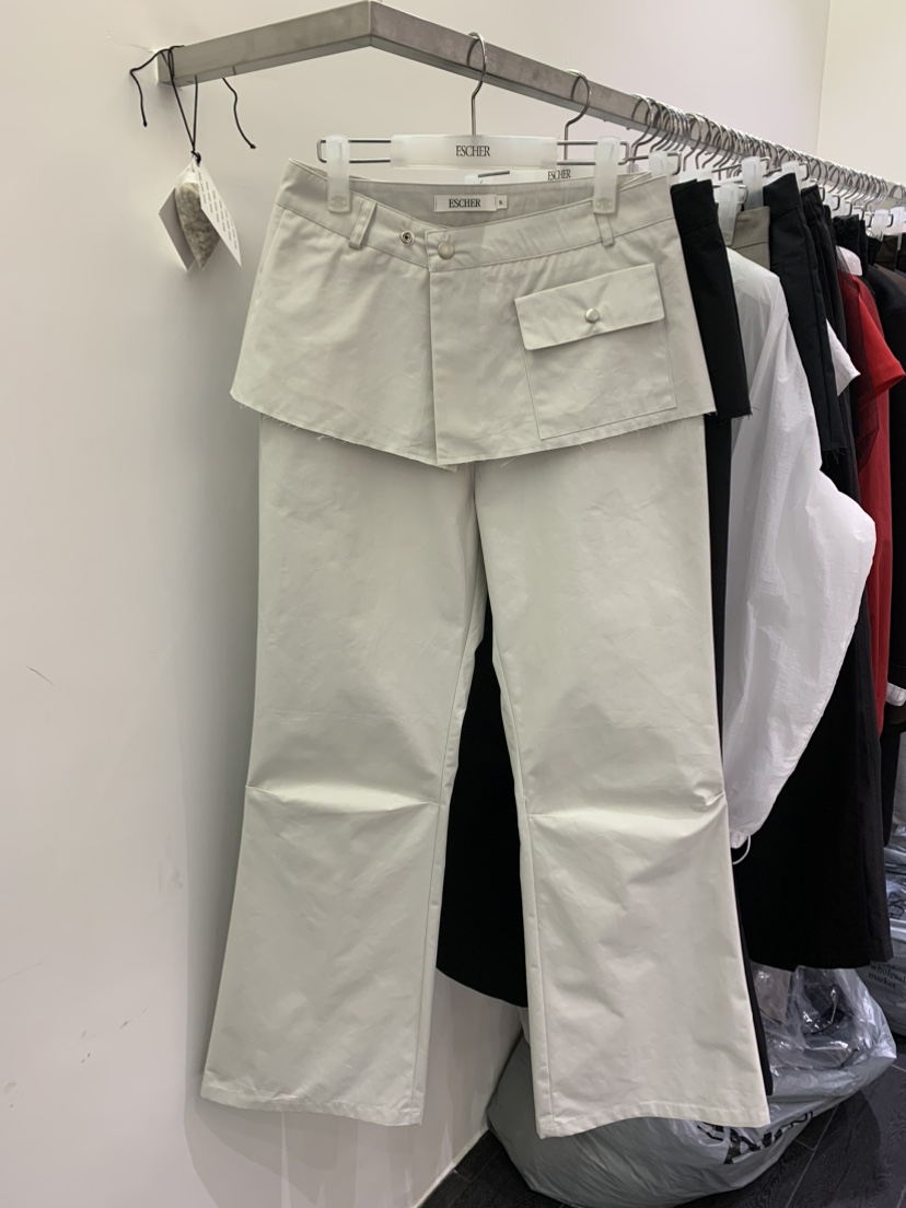 ESCHER直郵韓國代購㊣女裝新品熱賣人氣休閑25春夏時尚短裙ESCHER短裙