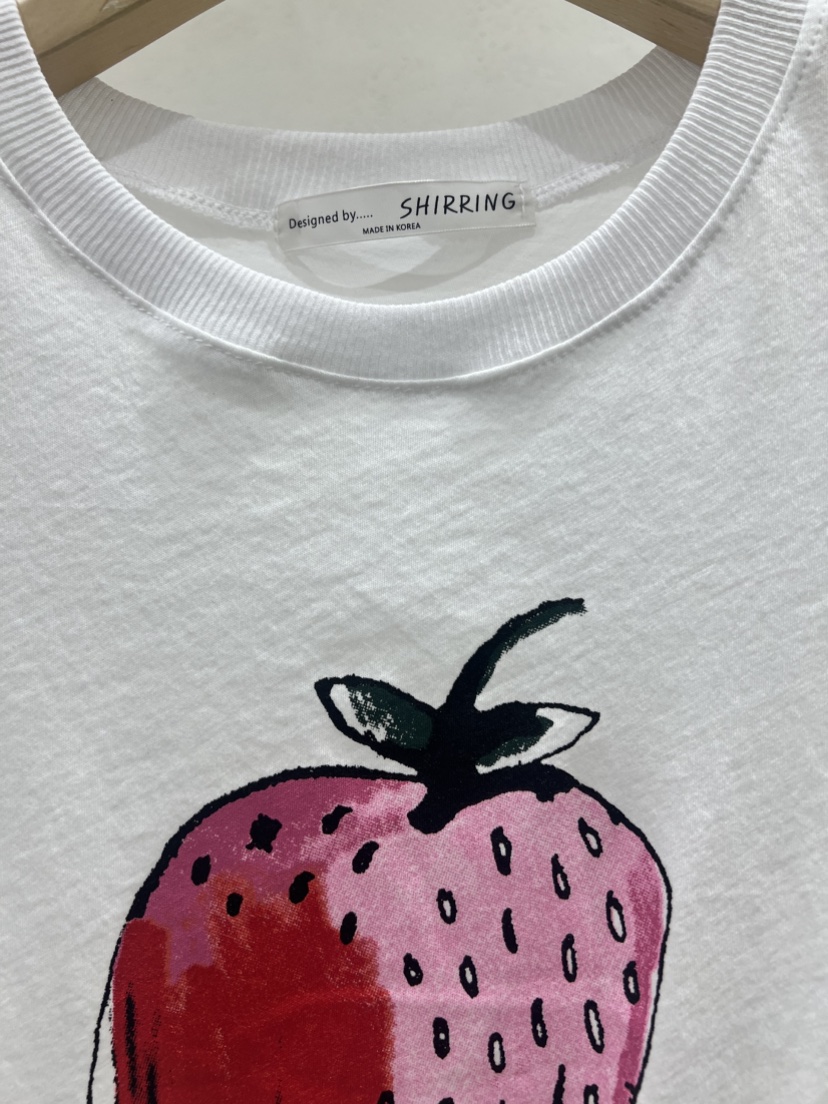 SHIRRING韓國直郵㊣女裝新品熱賣推薦休閑25春夏人氣時尚T恤SHIRRINGT恤
