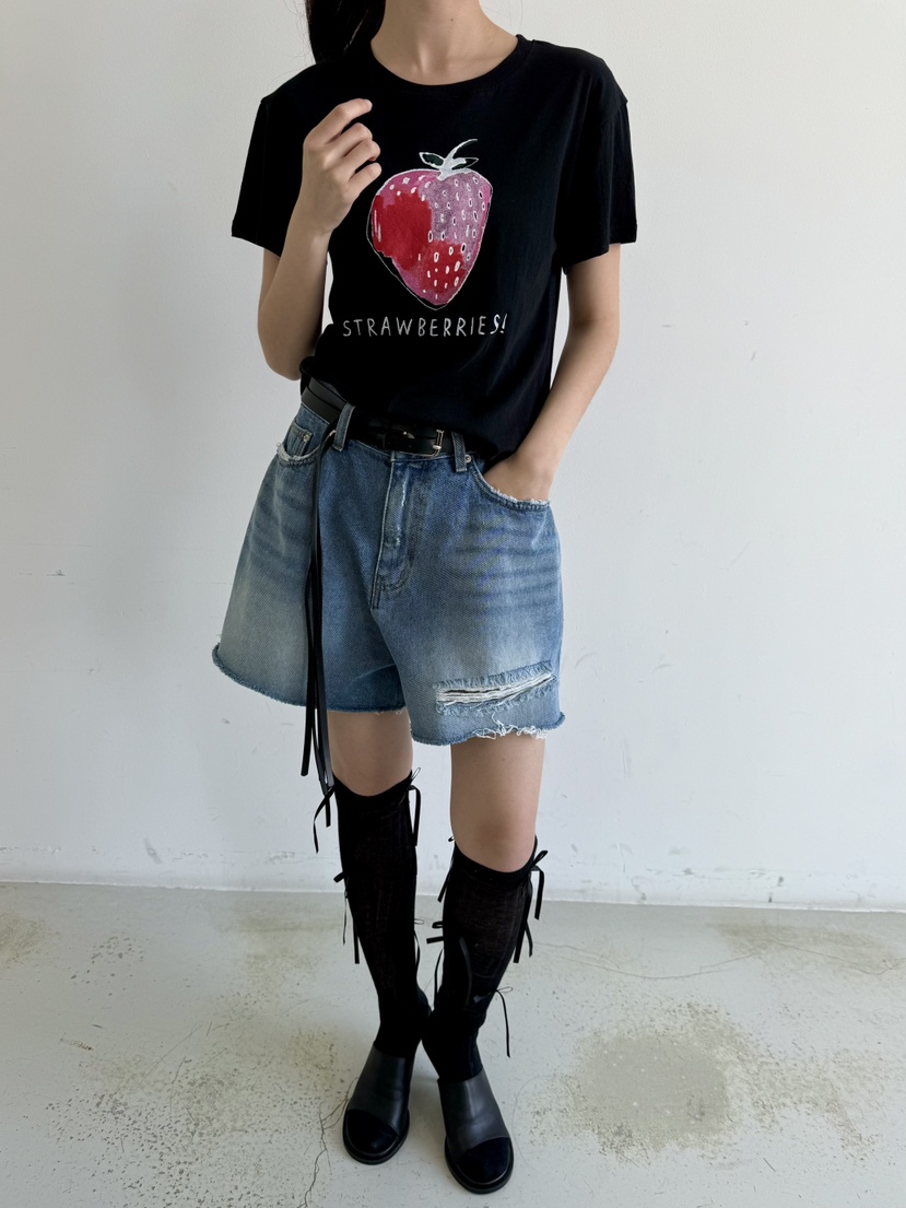 SHIRRING韓國直郵㊣女裝新品熱賣推薦休閑25春夏人氣時尚T恤SHIRRINGT恤