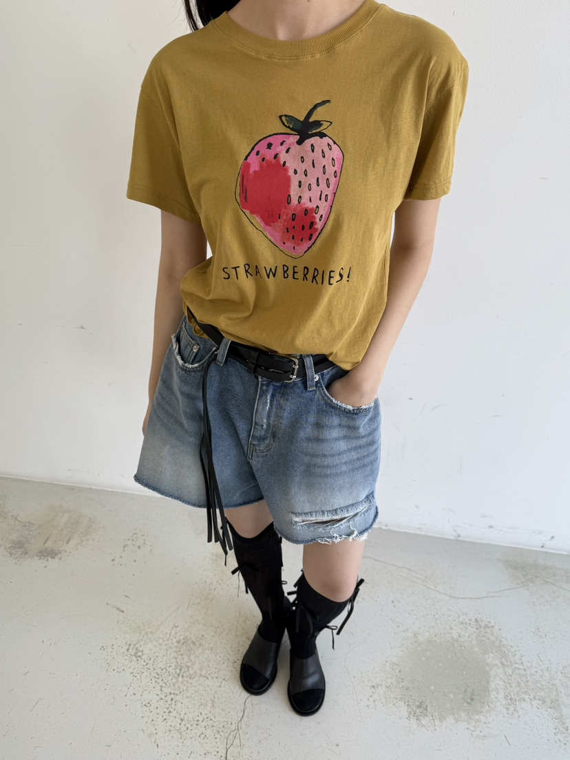 SHIRRING韓國直郵㊣女裝新品熱賣推薦休閑25春夏人氣時尚T恤SHIRRINGT恤