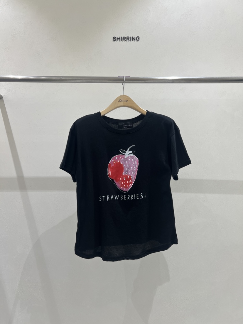SHIRRING韓國直郵㊣女裝新品熱賣推薦休閑25春夏人氣時尚T恤SHIRRINGT恤圖色4