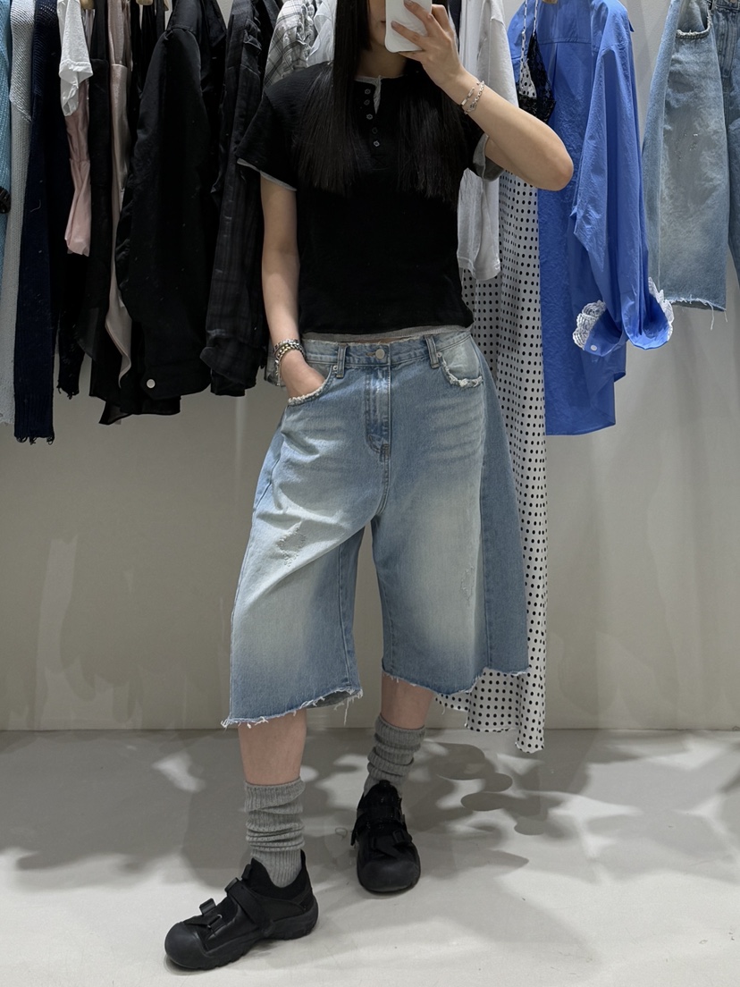 SHIRRING直郵韓國代購㊣女裝新品時尚推薦人氣休閑25春夏短褲SHIRRING短褲