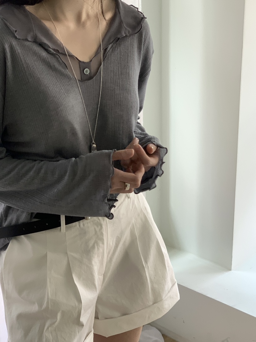 SPREAD直郵韓國代購㊣女裝新品25春夏休閑人氣推薦熱賣時尚T恤SPREADT恤