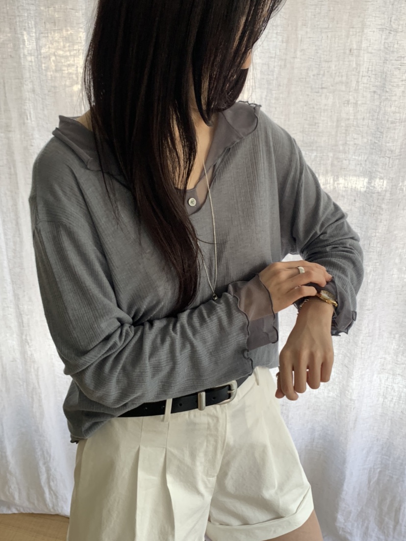 SPREAD直郵韓國代購㊣女裝新品25春夏休閑人氣推薦熱賣時尚T恤SPREADT恤