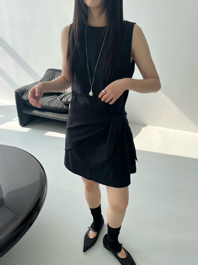 NEAR LEAP-P直郵韓國代購㊣女裝新款熱賣休閑時尚25春夏連衣裙NEAR LEAP連衣裙圖色1