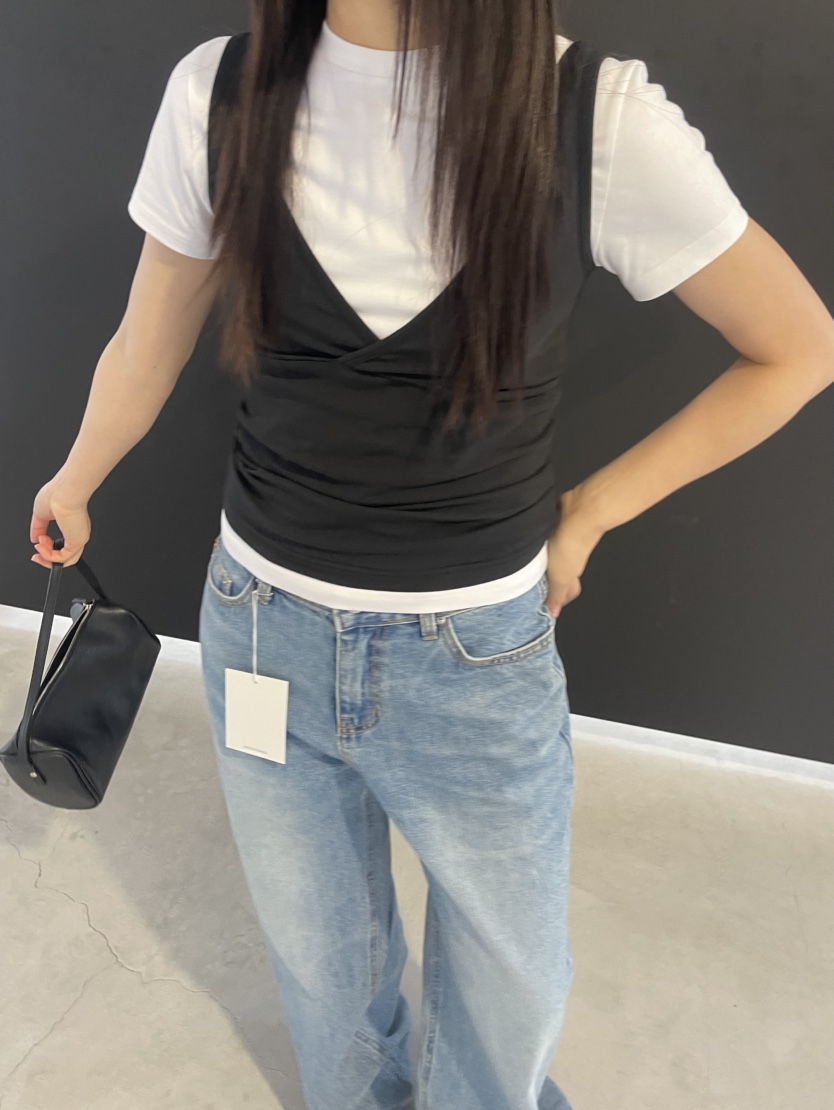 NEAR LEAP-P韓國㊣直郵東大門代購女裝新款25春夏時尚T恤NEAR LEAPT恤