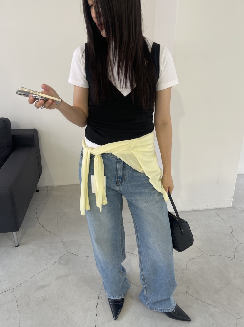 NEAR LEAP-P韓國㊣直郵東大門代購女裝新款25春夏時尚T恤NEAR LEAPT恤