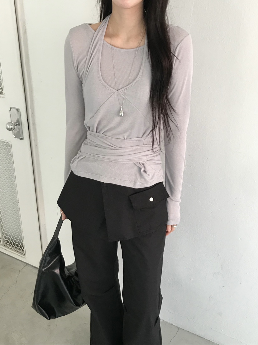 ESCHER韓國直郵㊣東大門實拍女裝新款時尚人氣推薦襯衫蕾絲衫ESCHER襯衫/蕾絲衫