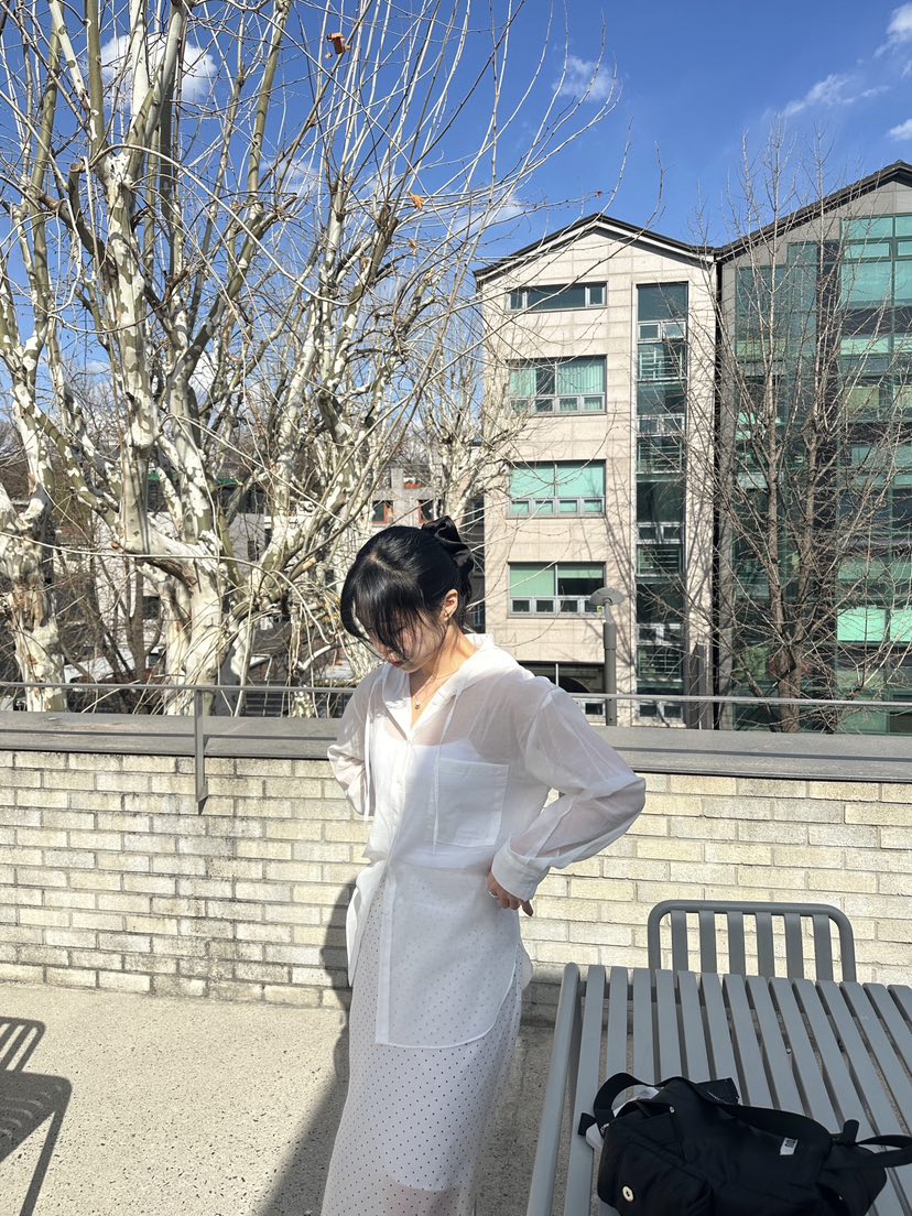LEMATIN直郵韓國代購㊣女裝新品休閑時尚25春夏襯衫蕾絲衫連帽LEMATIN襯衫/蕾絲衫