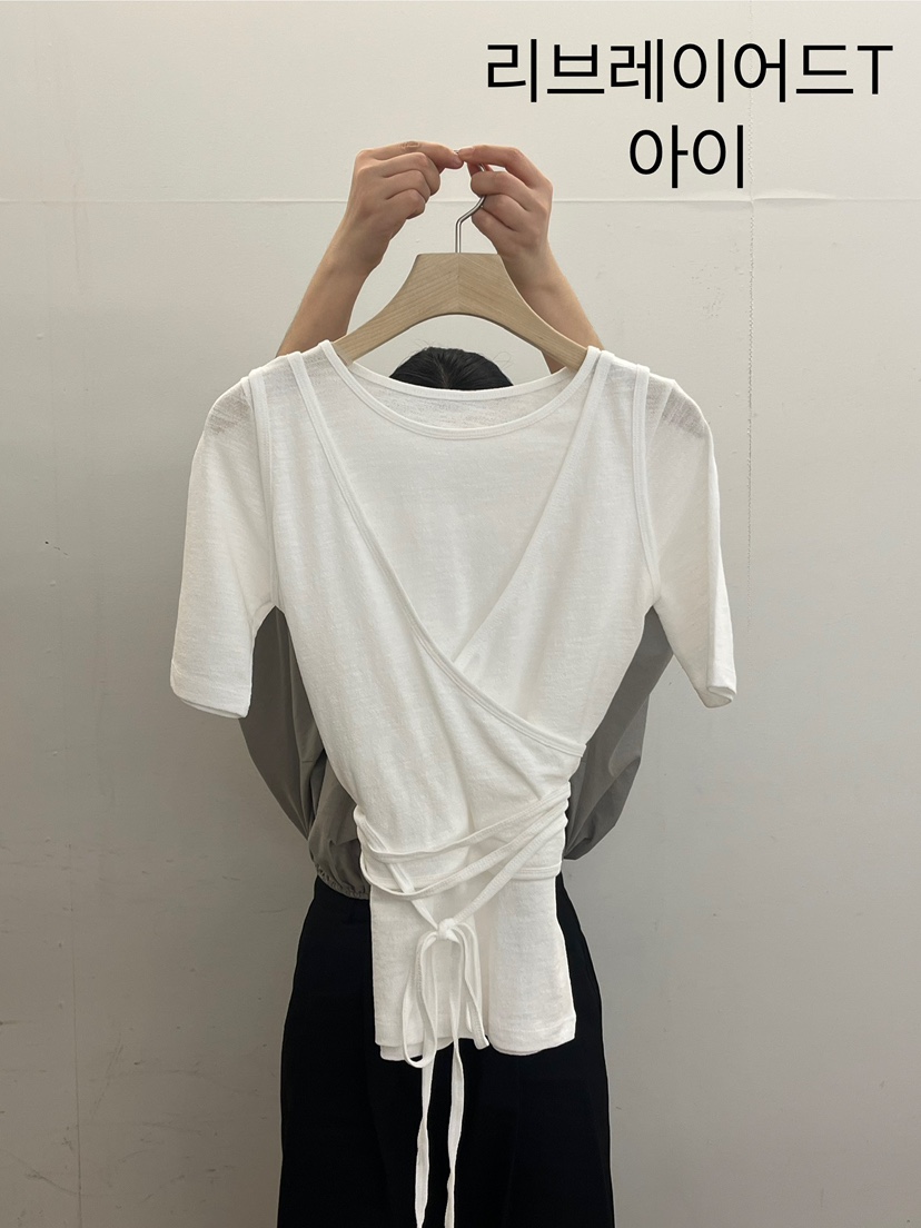 TAUPE直郵韓國代購㊣女裝新款休閑人氣熱賣25春夏時尚推薦T恤TAUPET恤圖色2