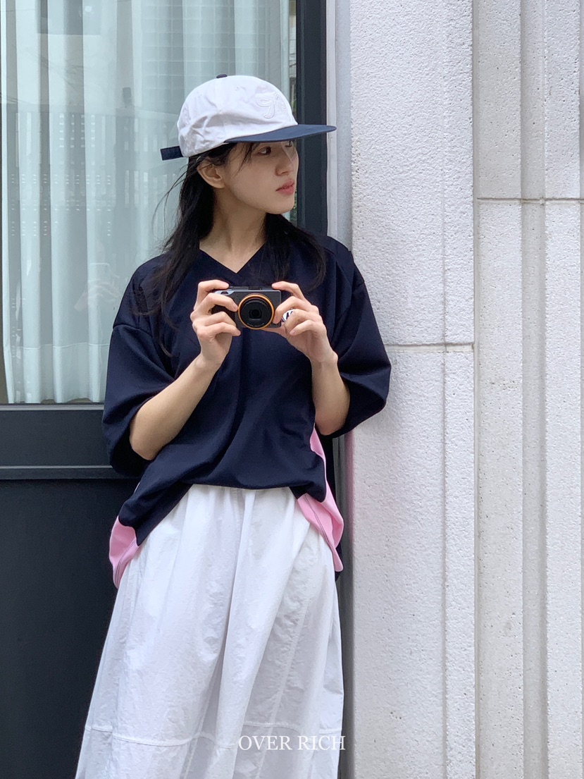 OVER RICH韓國直郵㊣東大門實拍女裝新款25春夏時尚熱賣T恤OVER RICHT恤