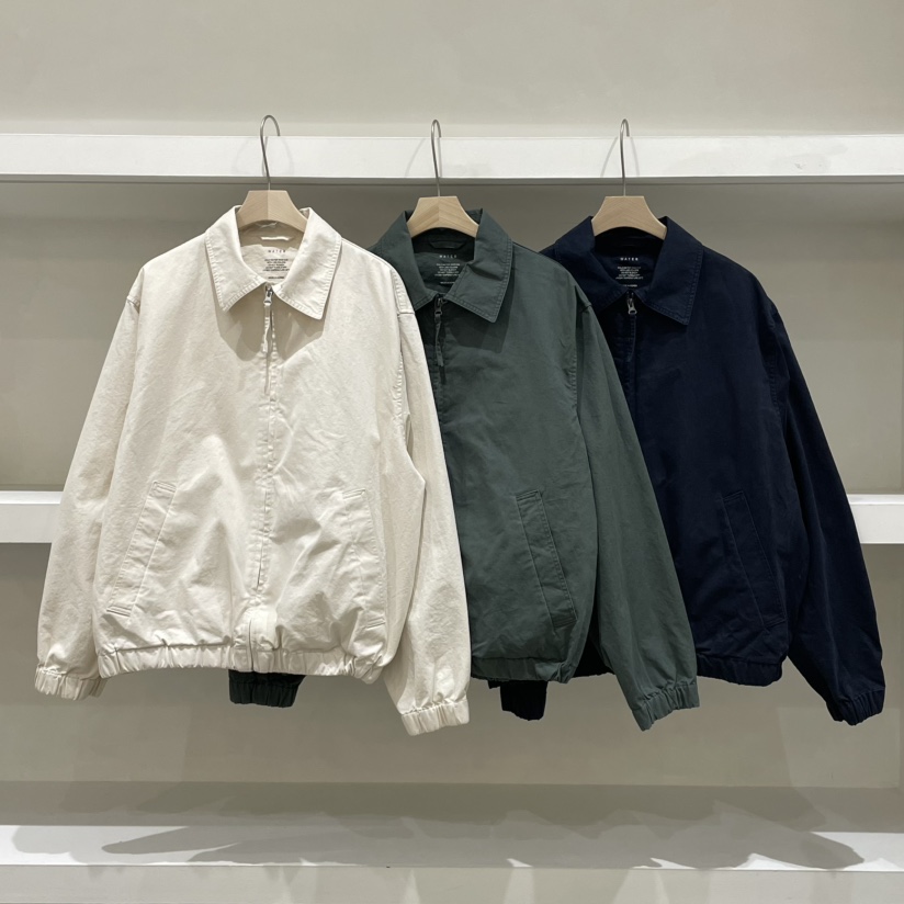WATER韓國㊣直郵東大門代購女裝新品時尚熱賣25春夏夾克棉質WATER/RIVER夾克