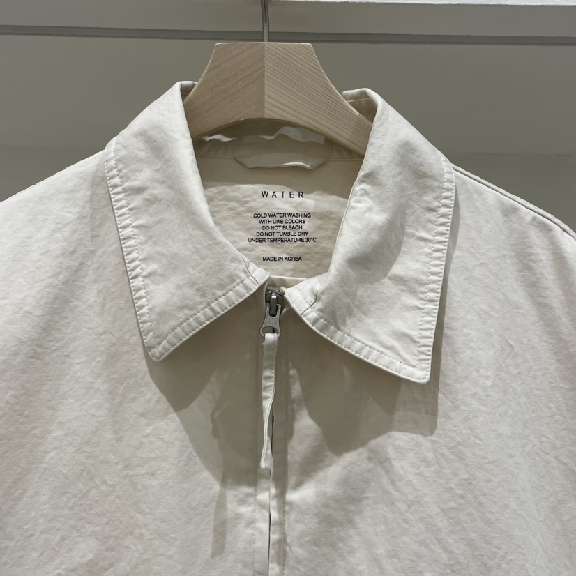 WATER韓國㊣直郵東大門代購女裝新品時尚熱賣25春夏夾克棉質WATER/RIVER夾克