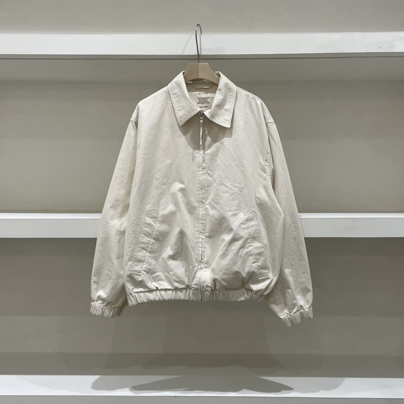 WATER韓國㊣直郵東大門代購女裝新品時尚熱賣25春夏夾克棉質WATER/RIVER夾克