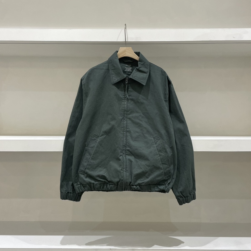 WATER韓國㊣直郵東大門代購女裝新品時尚熱賣25春夏夾克棉質WATER/RIVER夾克圖色2