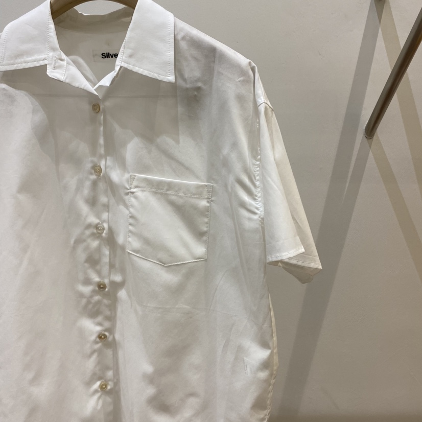 SILVER韓國直郵㊣東大門實拍女裝新品25春夏時尚襯衫蕾絲衫SILVER襯衫/蕾絲衫