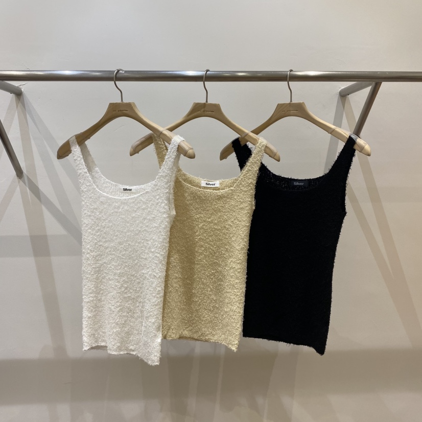 SILVER韓國直郵㊣女裝新品25春夏休閑時尚推薦熱賣吊帶背心SILVER吊帶/背心
