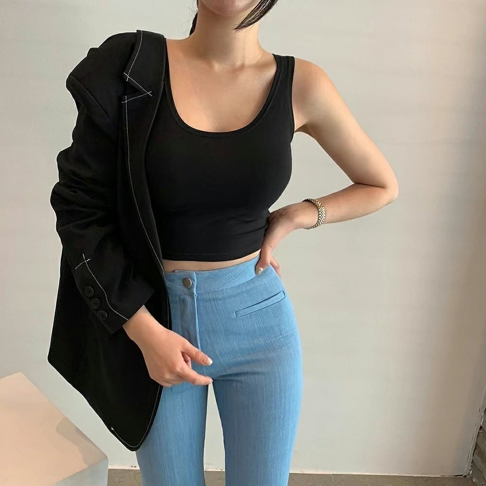 PUDDING韓國直郵㊣女裝新款25春夏人氣熱賣時尚推薦吊帶背心PUDDING吊帶/背心