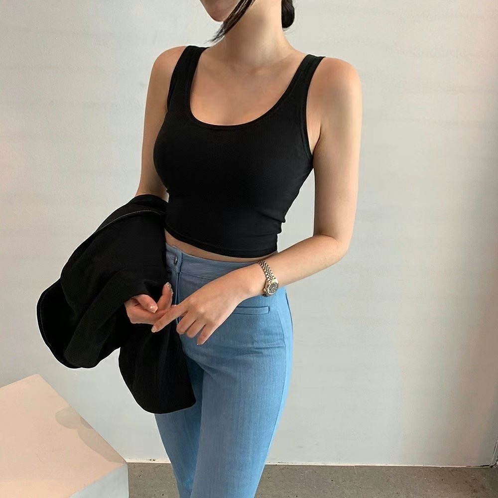 PUDDING韓國直郵㊣女裝新款25春夏人氣熱賣時尚推薦吊帶背心PUDDING吊帶/背心