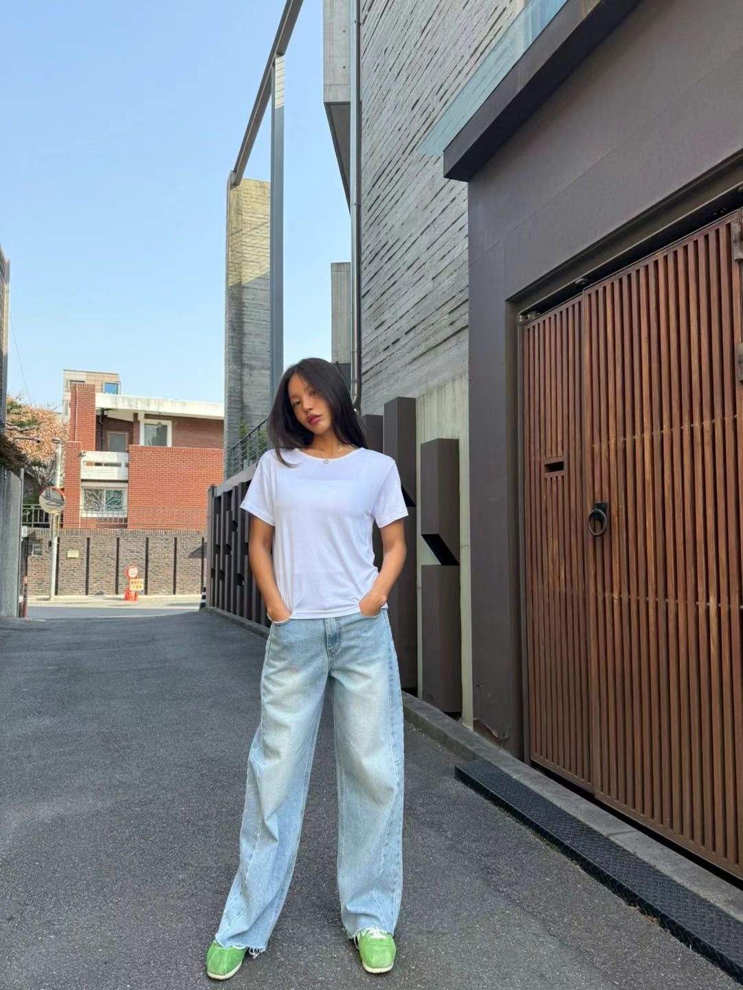 QUEENS MADE直郵韓國代購㊣女裝新款休閑熱賣推薦時尚25春夏T恤QUEENS MADET恤